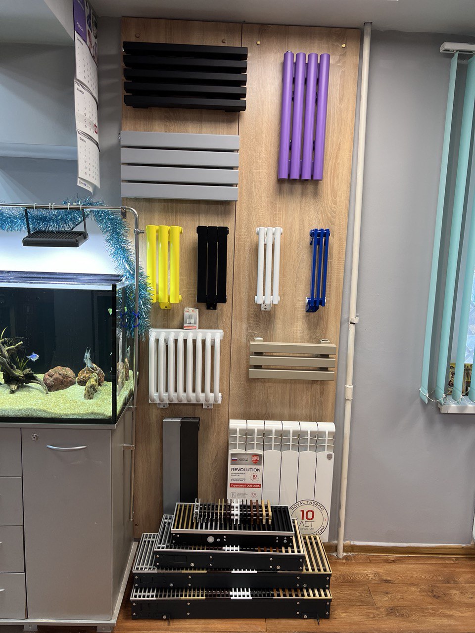 Выставочные образцы дизайнерских радиаторов отопления Выставочные образцы дизайнерских радиаторов отопления