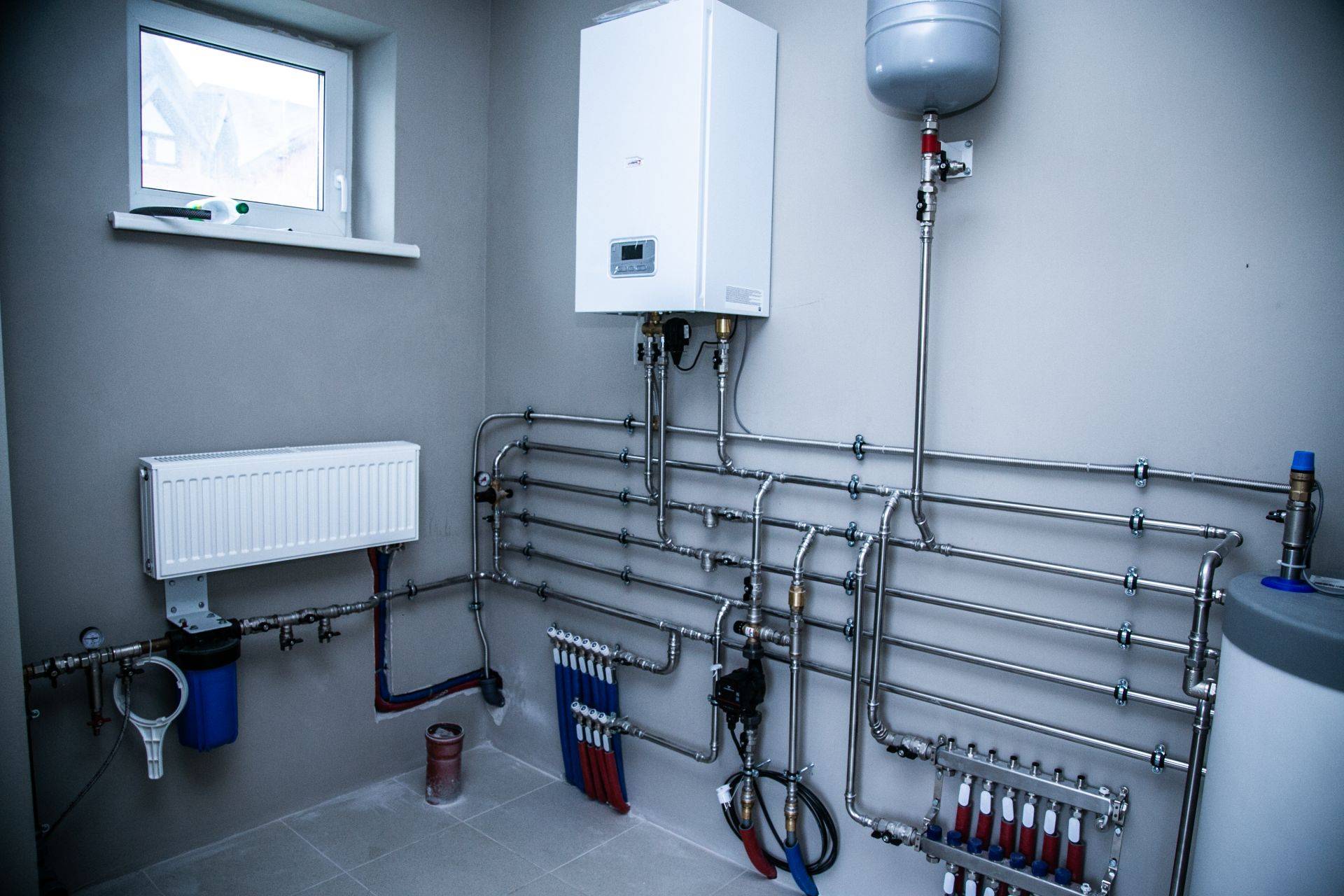 Монтаж котельной