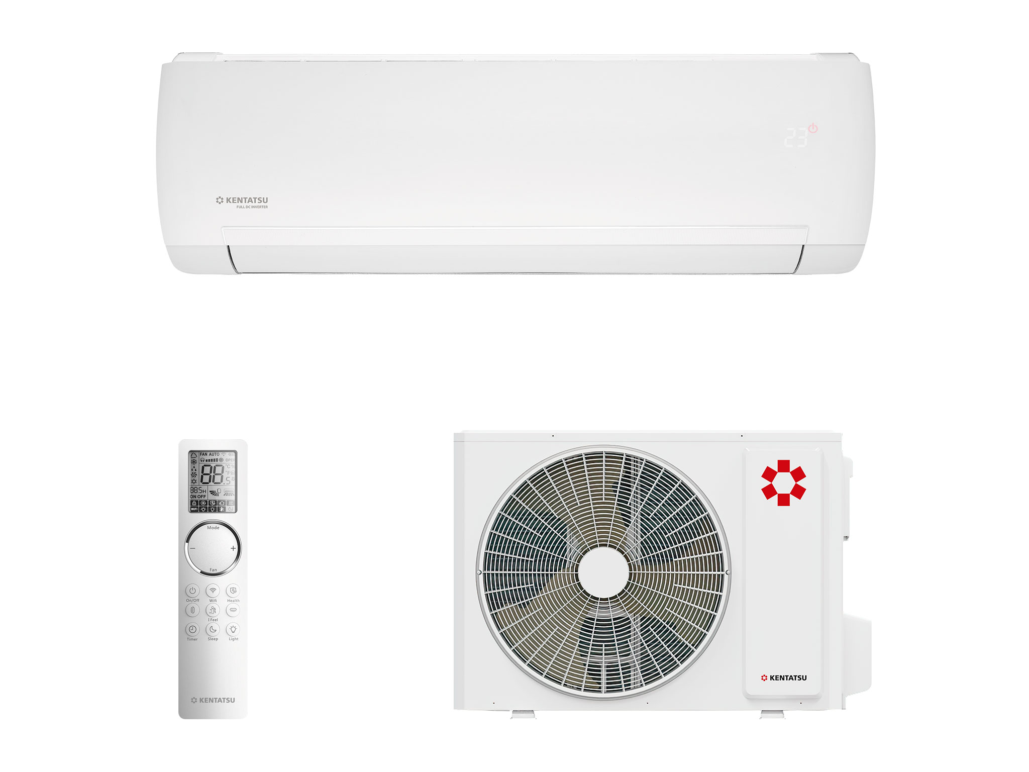 Кондиционер инверторный Kentatsu KSGTO70HZRN1/KSRTO70HZRN1 серия Токачи (Tokachi)